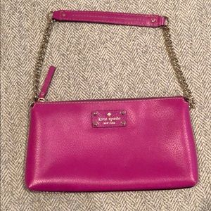 Mini pink Kate spade shoulder bag